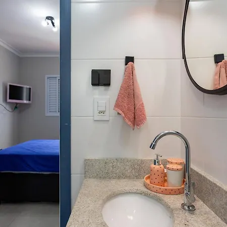 Apartamento Na Praia Grande II - Pe Na Areia Exterior foto
