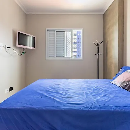 Apartamento Na Praia Grande II - Pe Na Areia Exterior foto