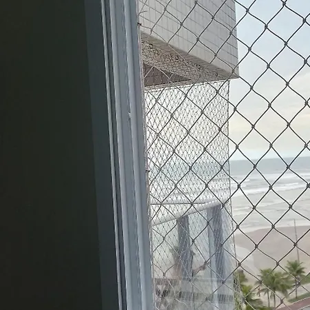 Apartamento Na Praia Grande II - Pe Na Areia Exterior foto