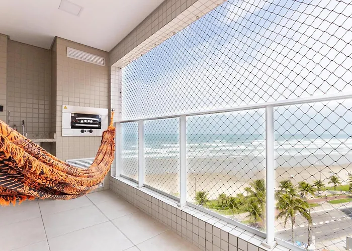 Apartamento Na Praia Grande II - Pe Na Areia